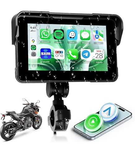 Amazon.com: Motorcycle CarPlay Screen 6.86 Inch Wireless Carplay